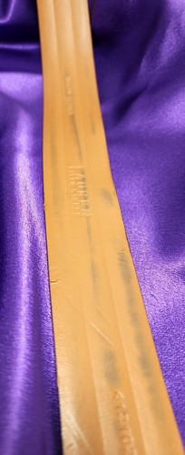 Lauren Ralph Lauren italienischer brauner Wildledergürtel Designer Damengröße M 1,5 Zoll W - Bild 8 von 10