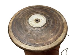 Antique Athletic Gear Wood  Metal Discus - Track  Field 1 Kilo HY