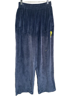 FUBU VELOUR Boys Sweatpants F.U.B.U. Y2K Hip Hop Baggy Size Large 16/18 90s VTG
