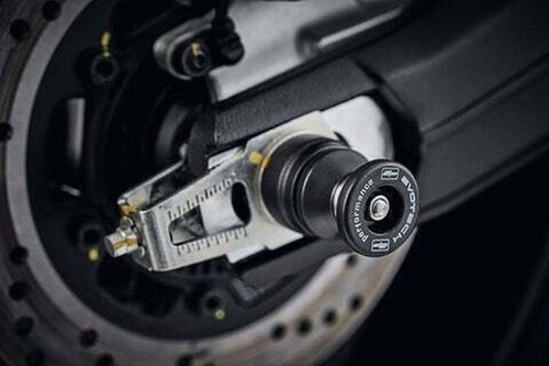 DUCATI Scrambler 1100 Rear Paddock Spindle Bobbins 2022+ Evotech Performance - Picture 2 of 2