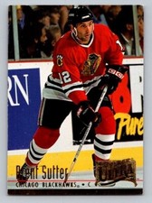 1994-95 Fleer Ultra Brent Sutter #47 Chicago Blackhawks