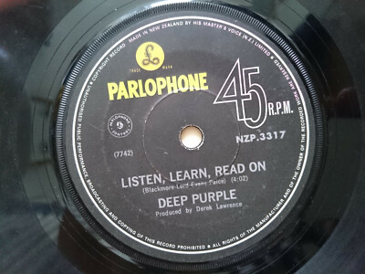 Deep Purple River Deep-Mountain High / Listen, Learn *New Zealand