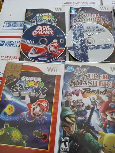 Lot of Wii and Wii U items Mario Smash Zelda as is you get all items pictured - Photo 10 sur 10