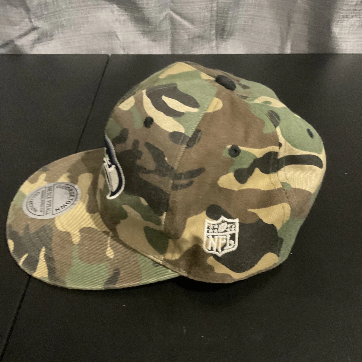 Seahawks army sales hat