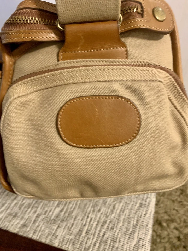 Bolso para cámara Ghurka Marley Hodgson Nº 57 “Rangefinder” caqui sarga pre-debido Foto 3 de 4