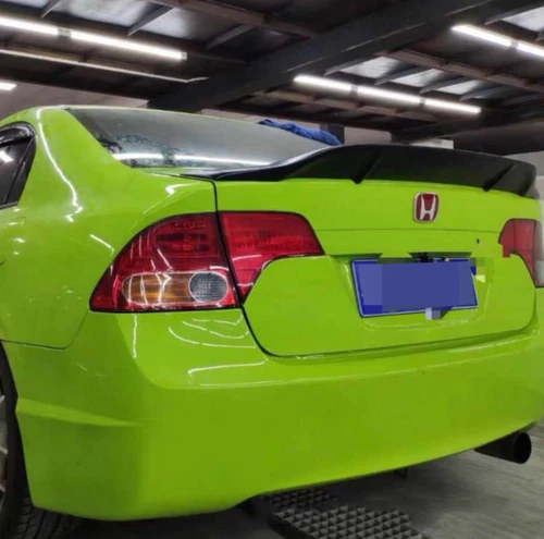 High Kick Duckbill Trunk Spoiler Wing For 2006-2011 Honda Civic Sedan Unpaint - Bild 3 von 7