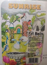 150 Fat / Suet Balls (No Net) Fatballs For Wild Bird Food (1 X 150)