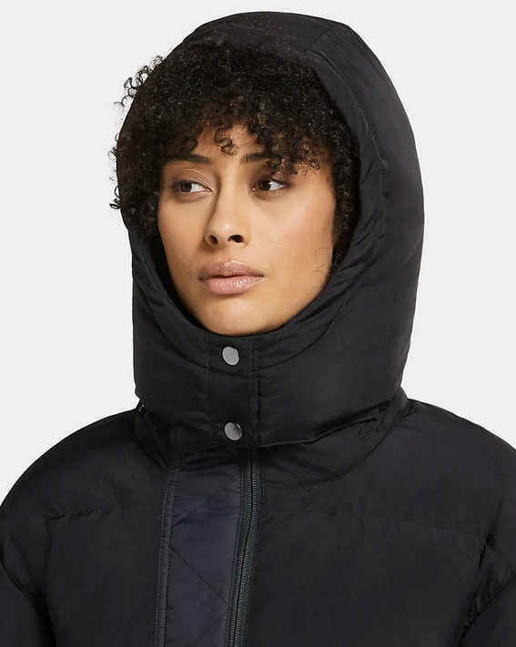 Nike Size S $375 Air Jordan Down Parka Jacket Long Coat RARE SOLD OUT Style image 5