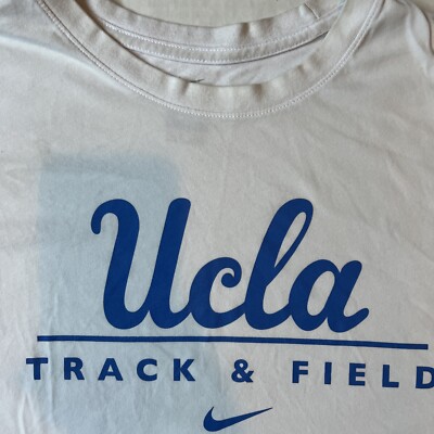 UCLA Bruins Track & Field Team Issued Nike Athletic Shirt Women s XL Vintage