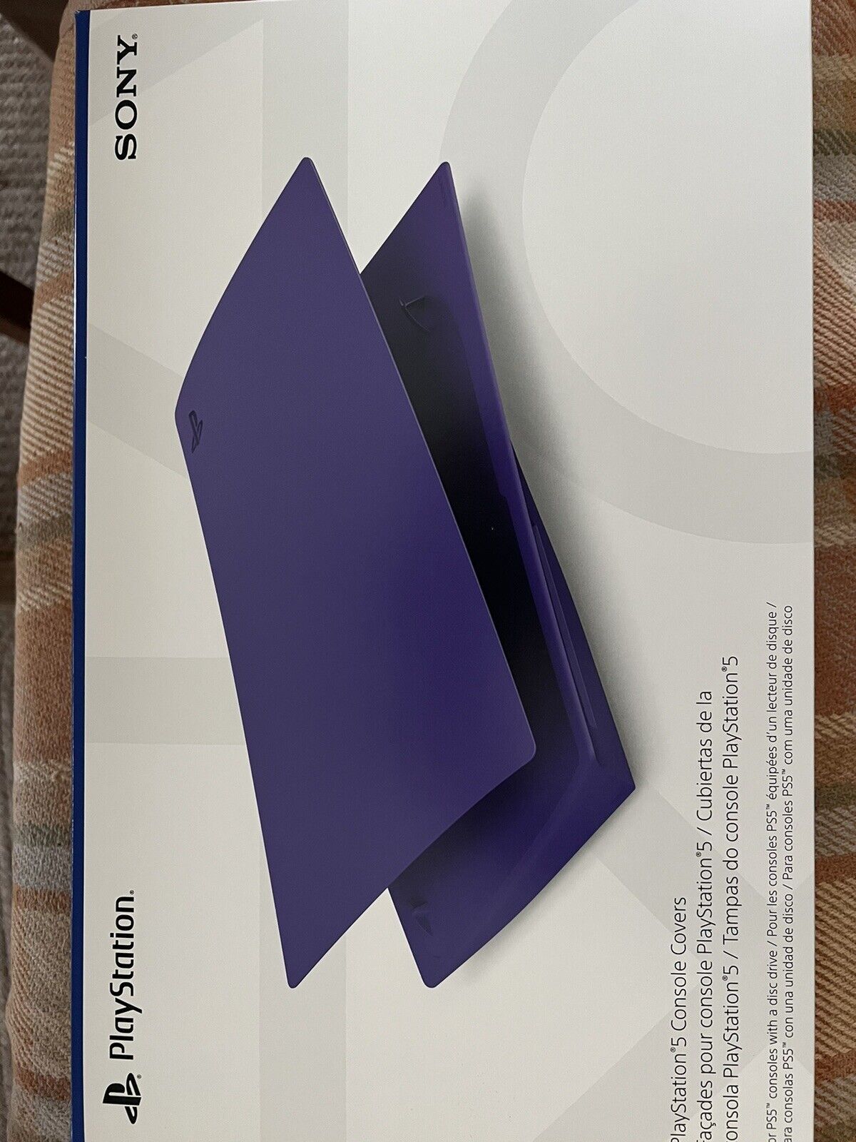 PlayStation 5 SLIM Galactic Purple. Nuevas cubiertas de SONY