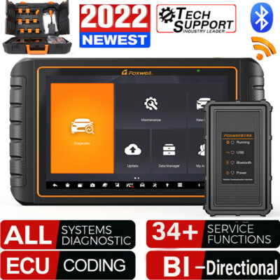 FOXWELL GT75 Multi-Make ECU Coding Car Diagnostic OBD2 Scanner for Professionals