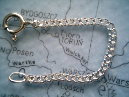 2 Prolunghe Per Catena Gioielli - Oro E Argento 5cm - Per Collane E Bracciali Fai Da Te - Foto 5