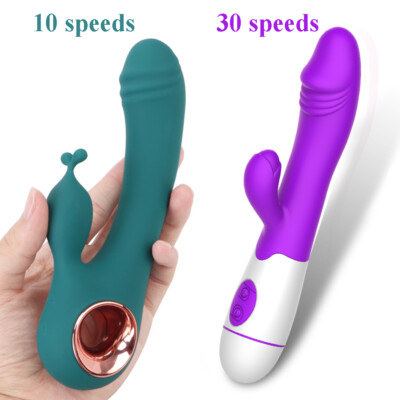 Rabbit-Anal-Clit-Vibrator-G-Spot-Dildo-Adult-Sex-Toy-Massager-Women-Couples  USA | eBay