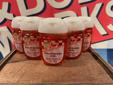 Bath & Body Works Pocketbac Hand Sanitizer Anti Bac Gel STRAWBERRY KIWI X5 NEW