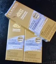 Clairol SOY4PLEX Liquicolor Permanente 2 oz 9A-40D 3 PACK 