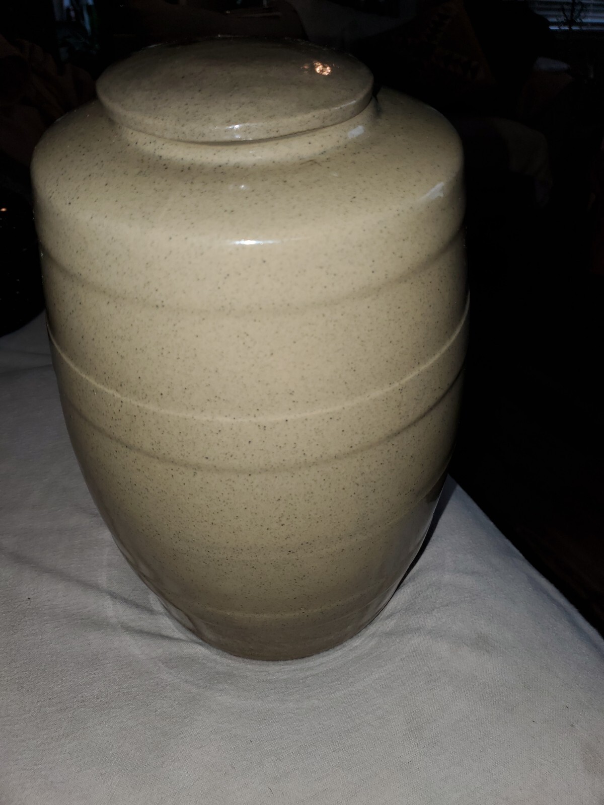 vintage moira pottery England Stoneware Barrel Shaped Drink Dispenser