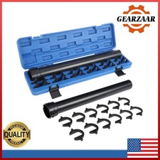 13pc Inner Tie Rod Removal Installation Tool Set with 12 SAE & Metric Adaptors !