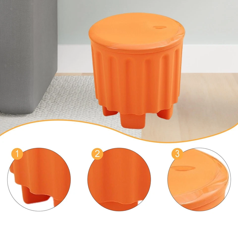 Storage Ottoman Storage Box Foot Rest for Living Room Living Room Hallway - Image 4 of 4