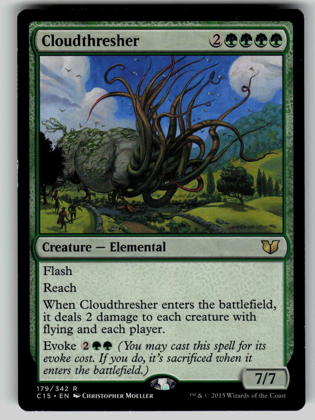 Cloudthresher 179 Commander 2015 Magic: The Gathering Rare