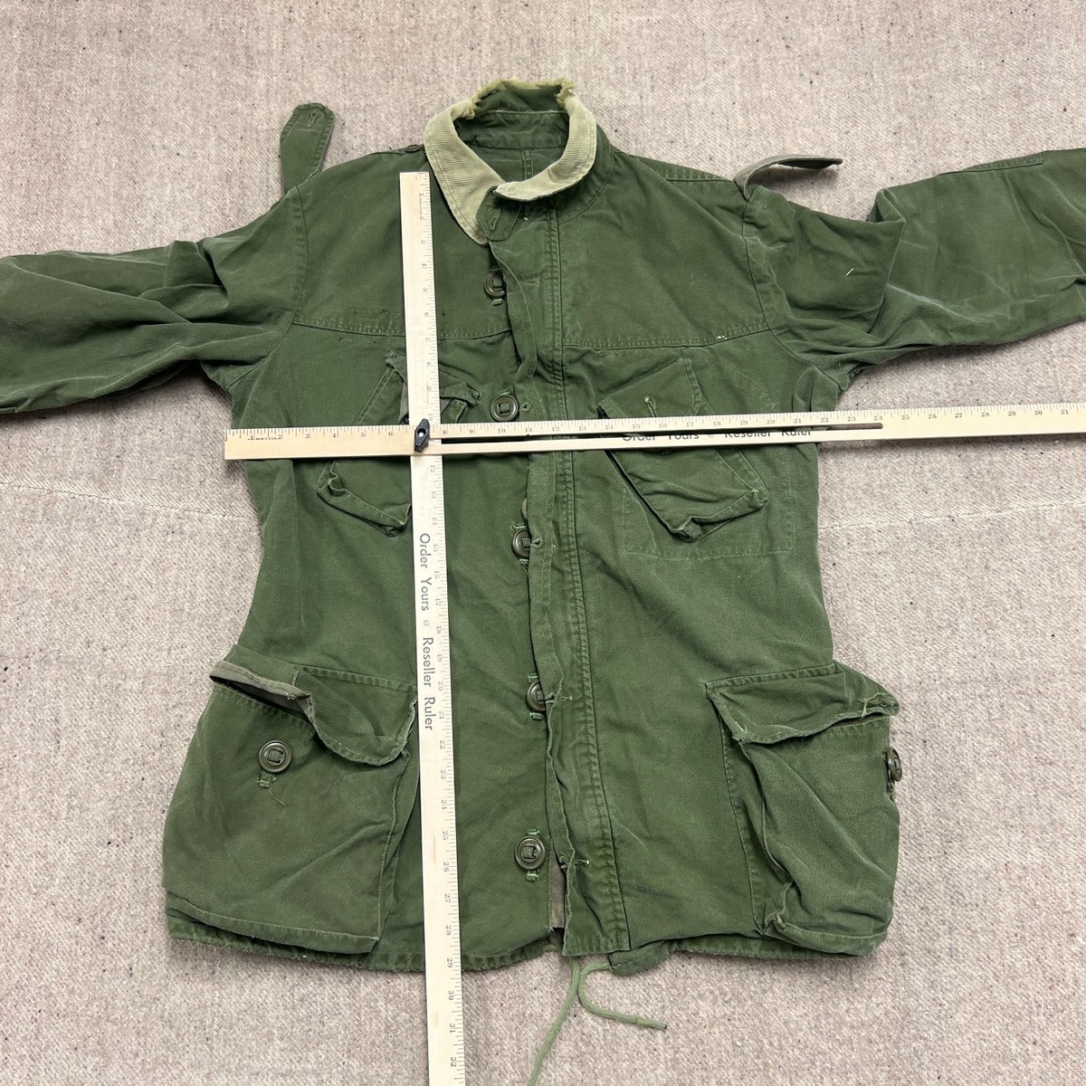 Vintage 1960s Canadian Army GS Combat Coat Large Green | eBay