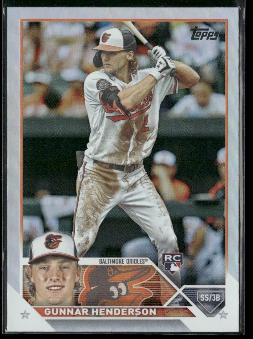 2023 Topps #206 Gunnar Henderson Rainbow Foil
