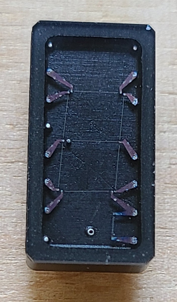 WAMCO KW-515F Incandescent Minitron 7-Segment Display, 5V, 3015-F