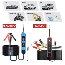 3.5-36V DC Digital Automotive Car Power Probe Circuit Electrical Tester Device