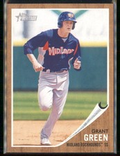 2011 Topps Heritage Minor League Edition - Grant Green #15 (RC)
