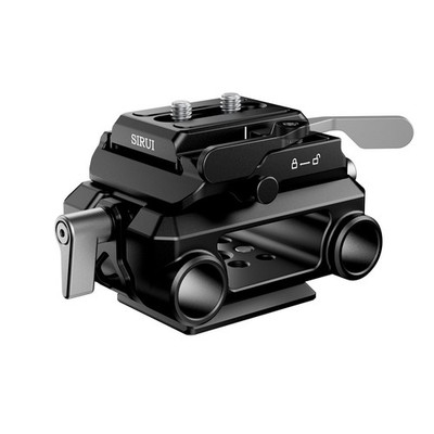Sirui 15mm Rail Support System with Quick Release Plate, Camera Black