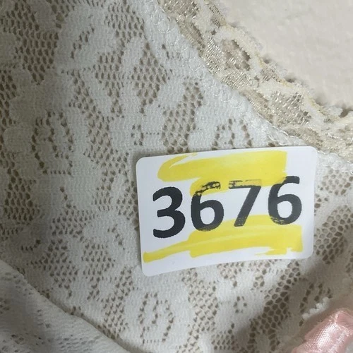 VTG Cinema Etoile Sheer Lace Nightgown Slip Dress Chemise Gown Women Size M - Image 3 of 4