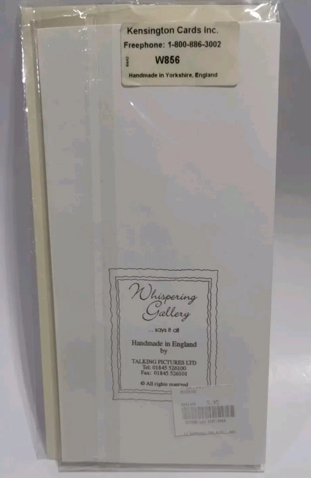 Handmade Happy Anniversary Greeting Card Gold Rose Whispering Gallery Unique - Image 4 of 4