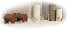 Walthers Industrial Tanks Detail Set - Cornerstone - Kit - HO Scale Model