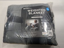 Altavida Weighted Blanket Gray, Ultra Plush Mink, 12 , 48" x 72", Unused