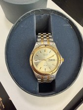 Citizen Mens Quartz Two-Tone Stainless Steel Analog Wristwatch