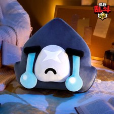 [Spot] Brawl Stars Corvo Nero, Cuscino Lancio Peluche, Originale Ufficiale