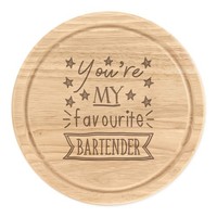 You're Mein Favorit Barkeeper Stars Rund Zerkleinern KäSebrett Lustig