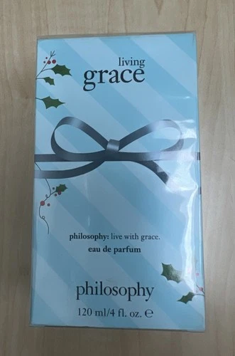 Philosophy Live With Grace Living Grace Eau De parfum 4 oz New Factory Sealed