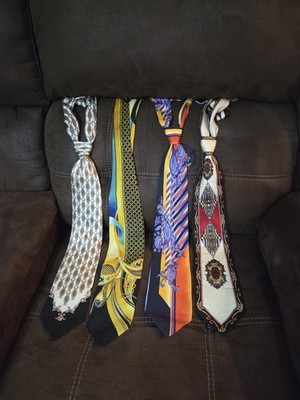 Very RARE Vintage 1990s  Multicolor Ties! 