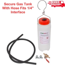 MOTO4U Auxiliary Gas Fuel Tank Universal Motorcycle Gas Tank Repair Tool Kit 1L