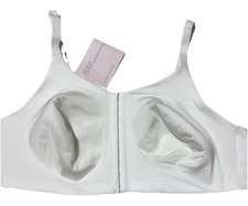 M&S NONWIRED FRONT FASTENING POST SURGERY Bra with FLEXIFIT Off WHITE size 42A