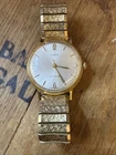 Timex Men's Vintage Self-Winding Wristwatch gold Tone Running In Great Shape!