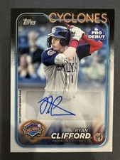 2024 Topps Pro Debut Auto Ryan Clifford #PD-91 - Mets