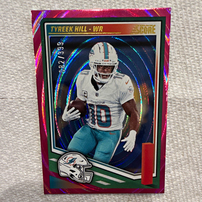 Panini Score 2025 Tyreek Hill #106 Serial #/399 Miami Dolphins NFL
