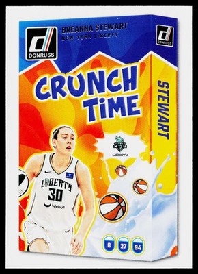 2025 Donruss WNBA Crunch Time Breanna Stewart #3