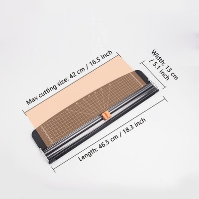 ZEQUAN A3 Paper Cutter Slider Portable Trimmer - 18 Inch Paper