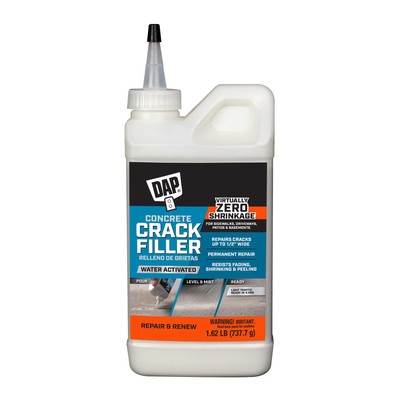DAP Concrete Crack Filler 16oz Ready to Use Water Activated Repair for Cracks