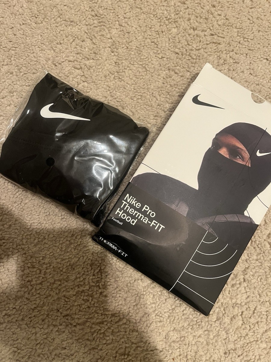 Nike Pro Therma-Fit Hyperwarm Hood Ski Mask Black | eBay
