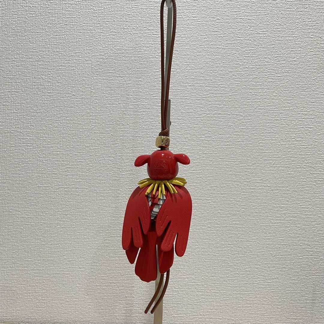 LOEWE Parrot Puzzle Charm Limited Edition Leather Bag / Keychain