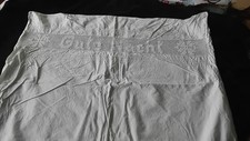 4 Sehr Alte Kopfkissen 1 x  Guten Morgen 75 X75 cm 2x Gute Nacht 70x60 cm