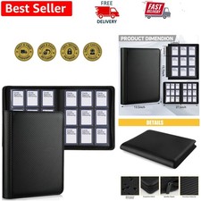Toploader Binder Holds 288 Toploaders 9 Pocket Top Loader Binders for 3 x 4''